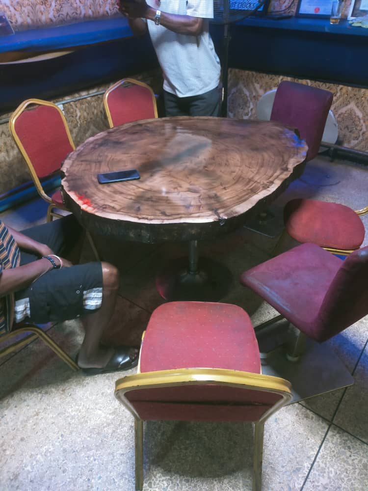 Oval Dining or Center Table - 5 feet diameter